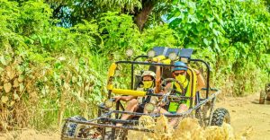 Punta cana : Off-road buggy adventure with cenote cave swim and beach